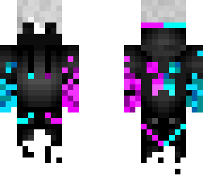 blue and purple gost