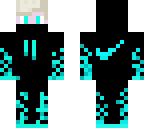 blue nike skin