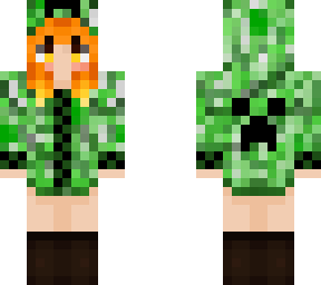 creeper orange hair girl