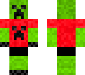 creeper with creeper t-shirt