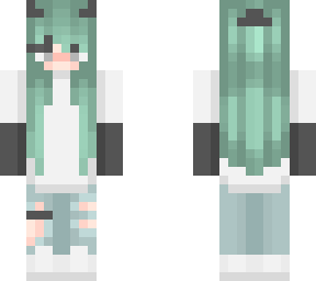 Genderbent Awsten Knight Minecraft Skin