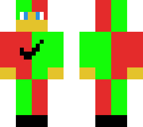 green and red nike boy