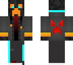 hoodie orange creeper