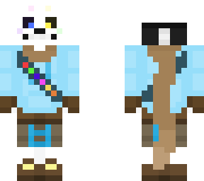ink(in his jacket)