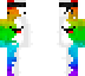 new derp rainbow-white
