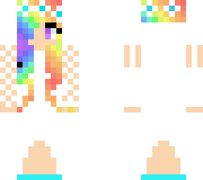 rainbow wedding girl