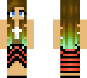 salmon dress