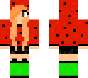watermelon hoodie girl