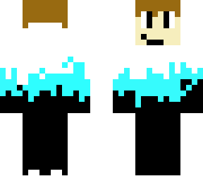 cool blue fade kid