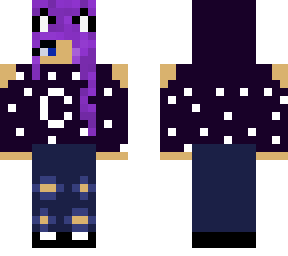 Skin Minecraft Girl Tercantik - Aqeel George