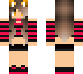 pink and black girl