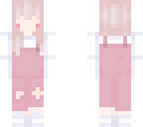 pink overalls