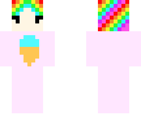 rainbow girl