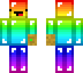 rainbow skeppy with gauntlet