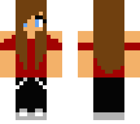 red teen girl fixed