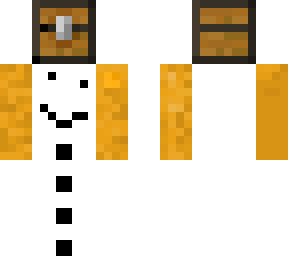 snow golem holding a chest and the soul stone