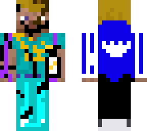 steve tries to dye hair but gets currupted and armour breaks