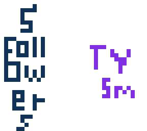 5 followers