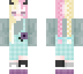 braided pastel girl