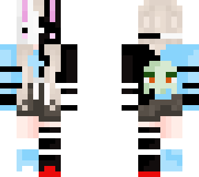 bunny mask girl