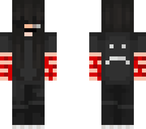 emo with bloody hands
