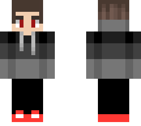 normal boy  from normal - to red