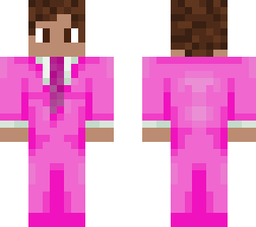 pink suit man