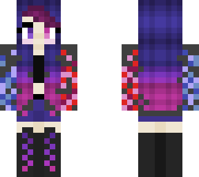 purple girl