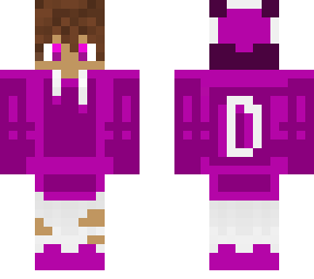 purple hoodie