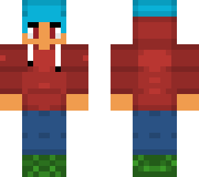 red hooded boy