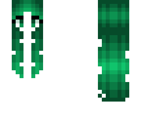 super long hair - leaf green - hb