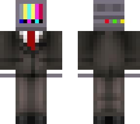 tv in suit