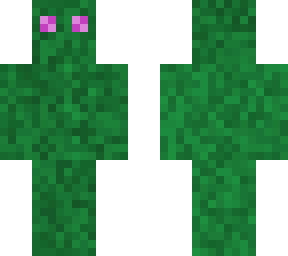 zielony enderman