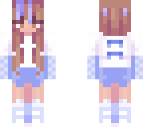 alyssa in blue