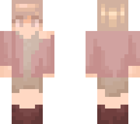 basic pastel girl skin