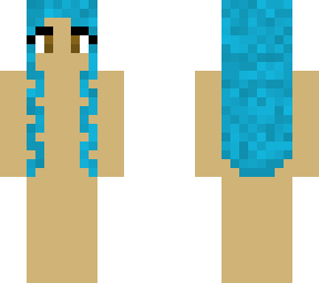 blue hair faze - hair base