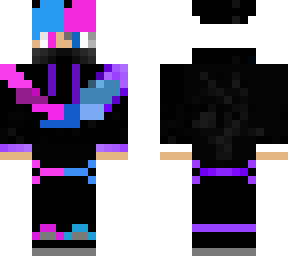 blue/pink/purple adidas