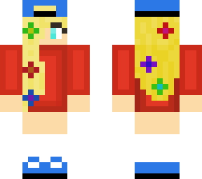 flower girl with red shirt
