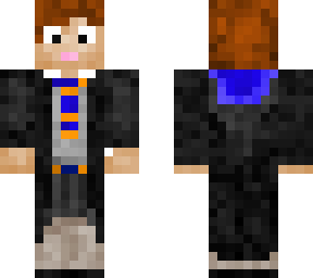 ravenclaw student with hood