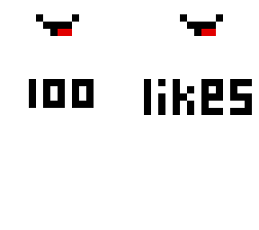 100 likes