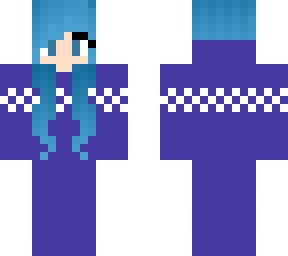 blue girl