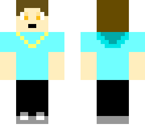 boy with blue shirt