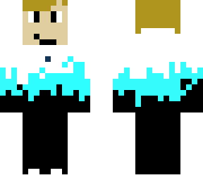 cool blue fade kid