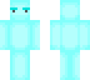 grumpy blue man
