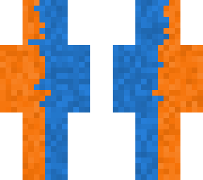 lava and water