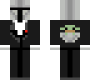 mandalorian with tux