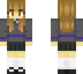 me in my hogwarts uniform