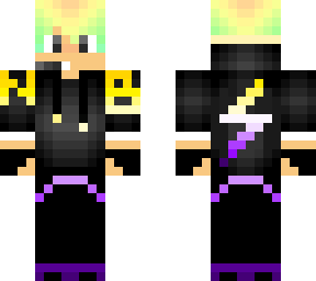 non-binary, rainbow haired gamer p