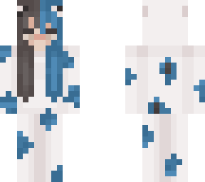 blue cow onesie