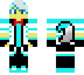 blue foxy human